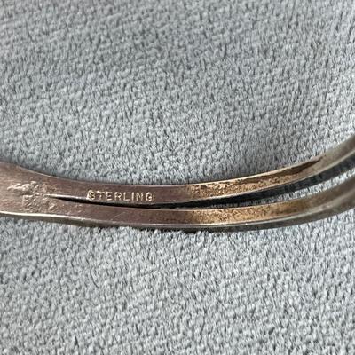 Sterling silver Abalone cuff Bracelet