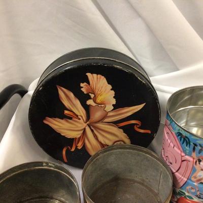 Coffee Can and Tin Lot