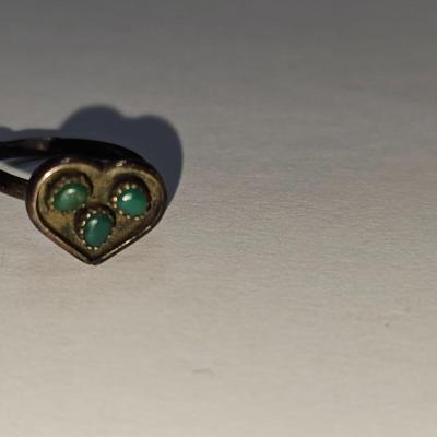 Two vintage rings - one marked 850