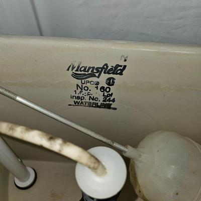 Mansfield No. 160 Porcelain stool