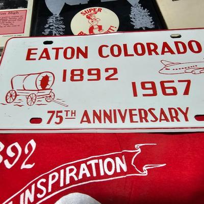 Eaton Red's this one's for you! Eaton high school collectable items