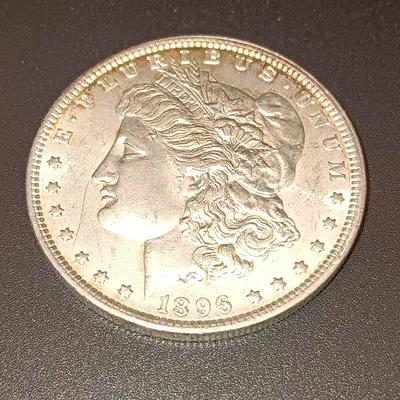 1896 MORGAN SILVER DOLLAR