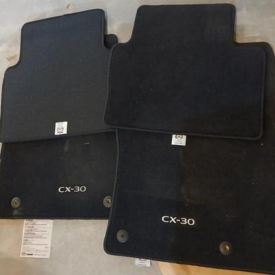 Brand new floor mats for a Mazda CX-30