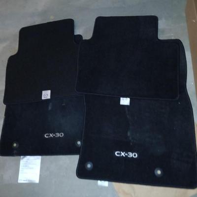 Brand new floor mats for a Mazda CX-30