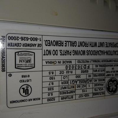 General Electric Air Conditioner window unit - Summer heat will be here before you know it!