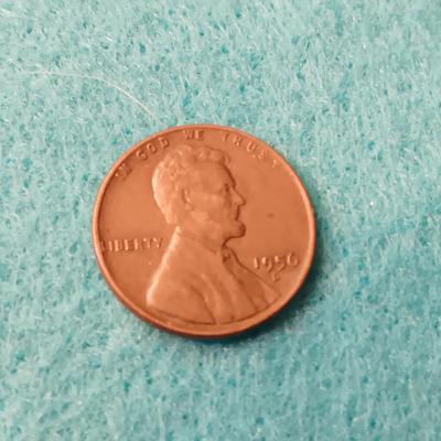 1956-D WHEAT PENNY