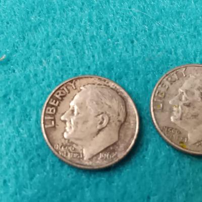 4 ROOSEVELT SILVER DIMES