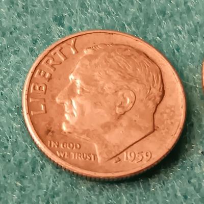 4 ROOSEVELT SILVER DIMES