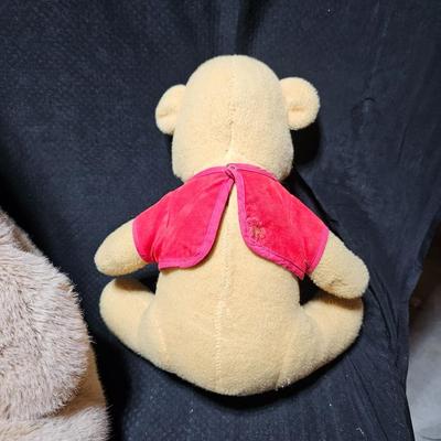 Large lot of your favorite plush animals - Vintage lovie plush's - Pooh bear - dogs and more
