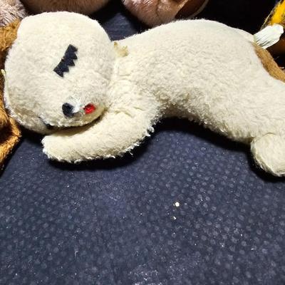 Large lot of your favorite plush animals - Vintage lovie plush's - Pooh bear - dogs and more
