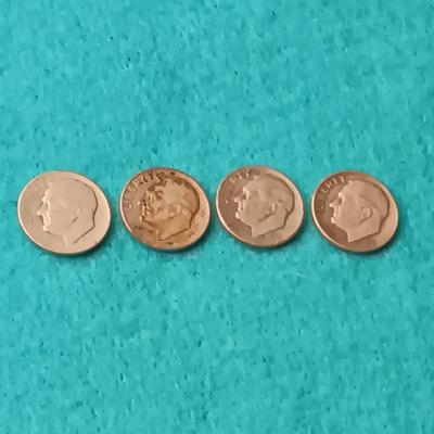 4 MORE ROOSEVELT SILVER DIMES