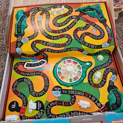 Classic vintage board games - Clue - Life - Twister - Battleship - and more