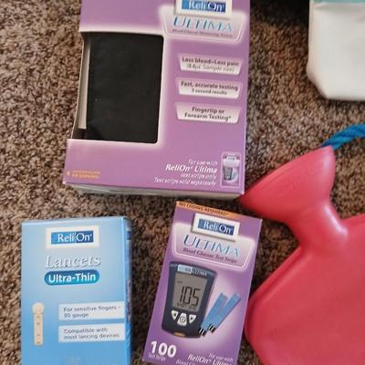 Hygiene and bath items - Pink bathroom accessories - First aid items -Diffuser and much more!