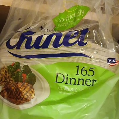 Kitchen paper plates - Cups - forks and more