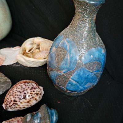 Sea Shell collection - ocean themed decor - Dolphins-glass Sea horse - and more