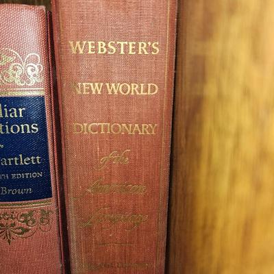 Shelves of books - Mostly vintage Hardbacks with dust Jackets.