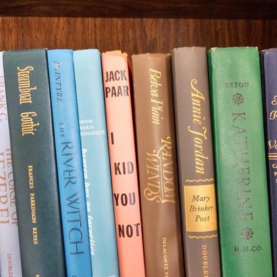 Vintage hardback books - without dust Jackets - Many classic titles!