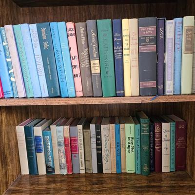 Vintage hardback books - without dust Jackets - Many classic titles!
