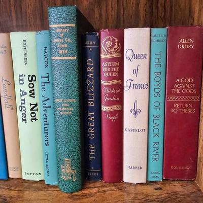 Vintage hardback books - without dust Jackets - Many classic titles!