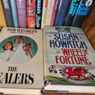 Vintage classic Hardcover books with Dust Jackets! Lot's of good reads!
