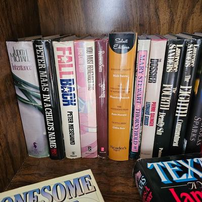 Vintage classic Hardcover books with Dust Jackets! Lot's of good reads!