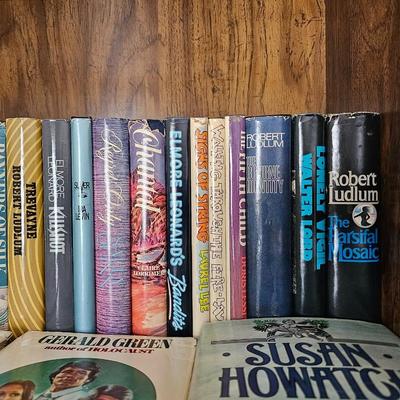 Vintage classic Hardcover books with Dust Jackets! Lot's of good reads!