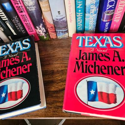 Vintage classic Hardcover books with Dust Jackets! Lot's of good reads!