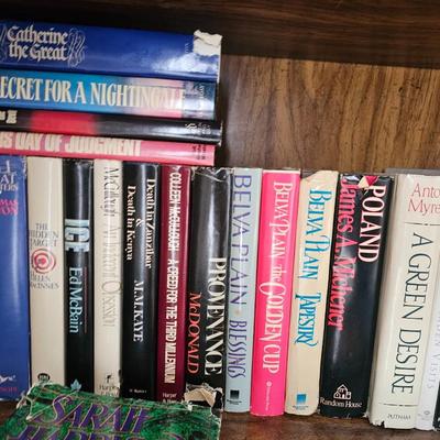 Vintage classic Hardcover books with Dust Jackets! Lot's of good reads!