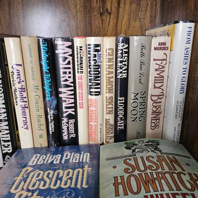 Vintage classic Hardcover books with Dust Jackets! Lot's of good reads!