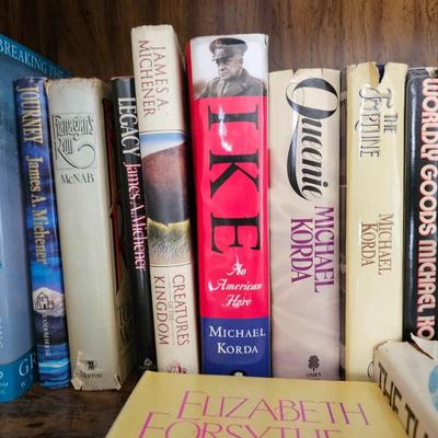 Vintage classic Hardcover books with Dust Jackets! Lot's of good reads!