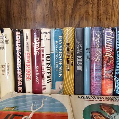 Vintage classic Hardcover books with Dust Jackets! Lot's of good reads!