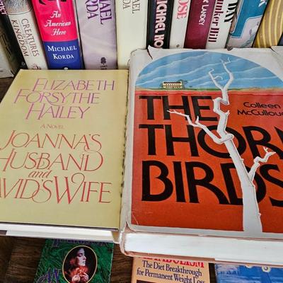 Vintage classic Hardcover books with Dust Jackets! Lot's of good reads!