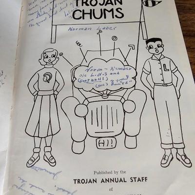 Chums Longmont Trojan and Memories Yearbooks from the 50's