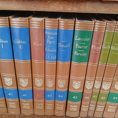 Britannica Great Books of the Western World (1964) - Complete Set of 54 with bookshelf!