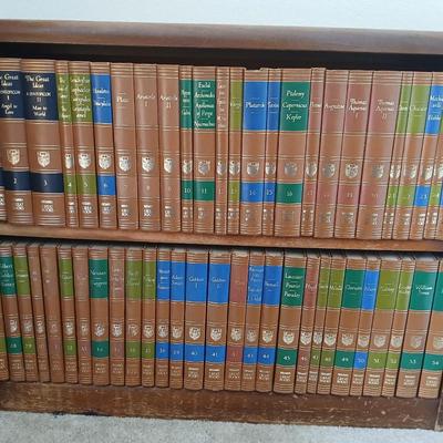 Britannica Great Books of the Western World (1964) - Complete Set of 54 with bookshelf!