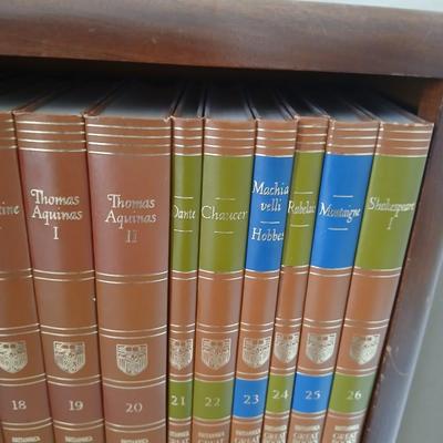 Britannica Great Books of the Western World (1964) - Complete Set of 54 with bookshelf!