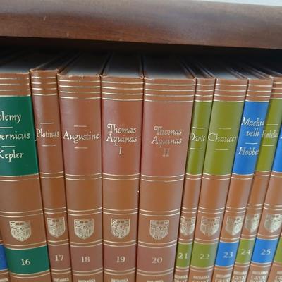 Britannica Great Books of the Western World (1964) - Complete Set of 54 with bookshelf!