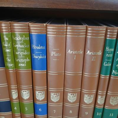 Britannica Great Books of the Western World (1964) - Complete Set of 54 with bookshelf!