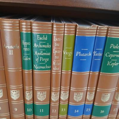 Britannica Great Books of the Western World (1964) - Complete Set of 54 with bookshelf!