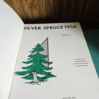 Silver Spruce Yearbooks - 1956 - 1959 Colorado A&M College Fort Collins, Colorado