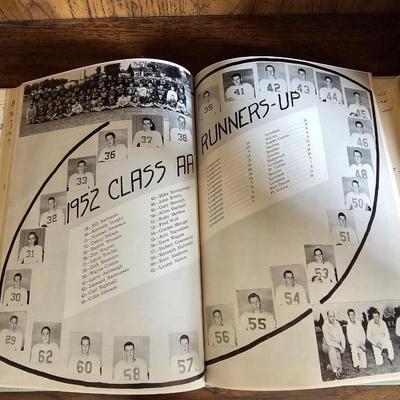 Longmont Colorado, Trojan's yearbooks - 1952 - 1957 and a Basketball pamphlet