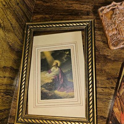 Religious Decorations - Large Holy Bible - wooden crosses - Cherubs and more