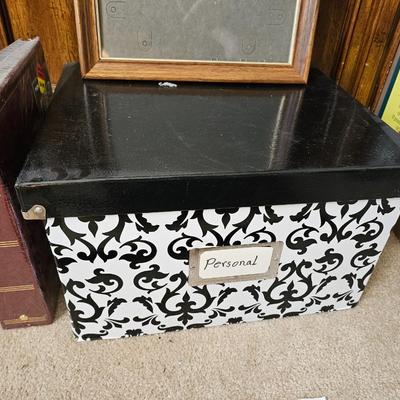 Wooden picture frames of all sizes with snap together storage box