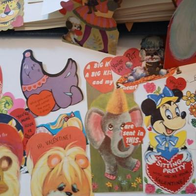 Two scrapbooks FULL of the cutest and funest vintage cards for all holidays!