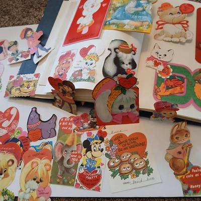 Two scrapbooks FULL of the cutest and funest vintage cards for all holidays!