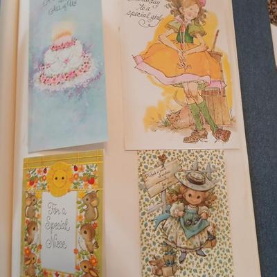 Two scrapbooks FULL of the cutest and funest vintage cards for all holidays!