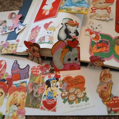 Two scrapbooks FULL of the cutest and funest vintage cards for all holidays!