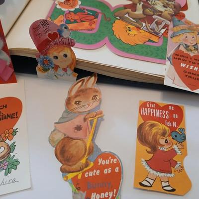 Two scrapbooks FULL of the cutest and funest vintage cards for all holidays!