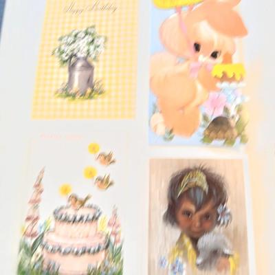Two scrapbooks FULL of the cutest and funest vintage cards for all holidays!