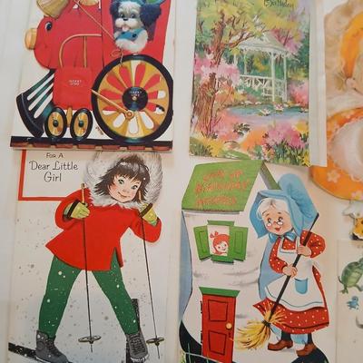 Two scrapbooks FULL of the cutest and funest vintage cards for all holidays!